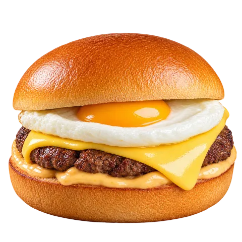 Burger Egg