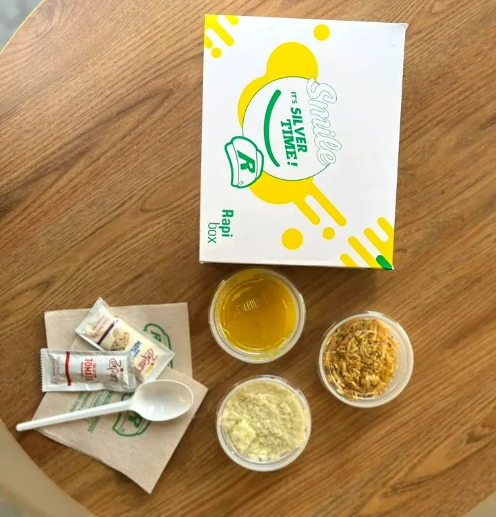 A Rapi Box chega fechada e pronta para entregar.