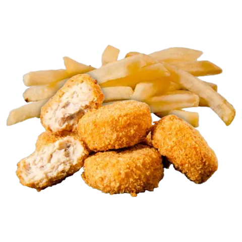 Nuggets con Papas
